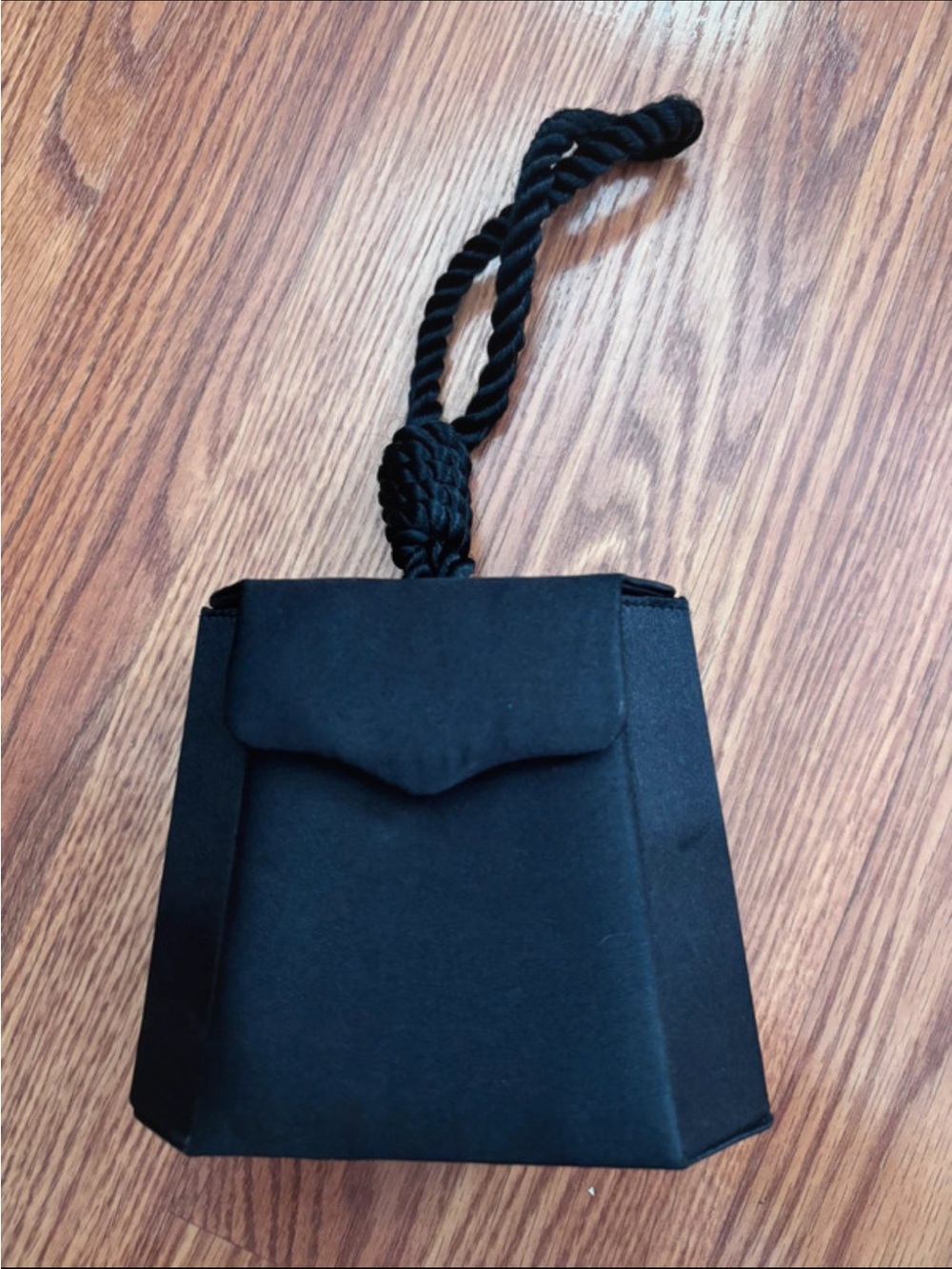 Black Rope Handle Mini Bag - Picture 2 of 6